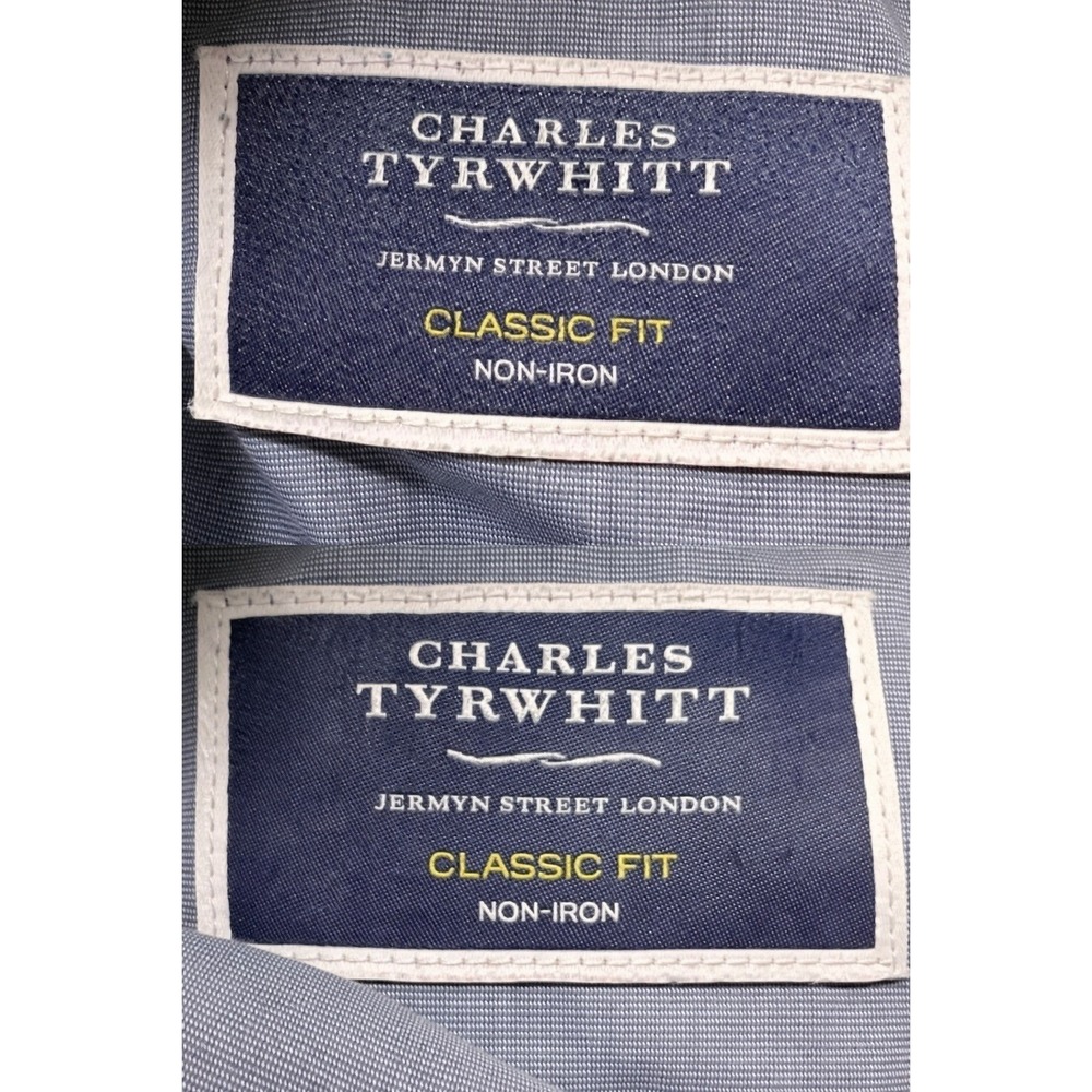 Lot of 2 Pairs Charles Tyrwhitt Stretch Chino Pants 38 Green Terra Cotta Cotton - Picture 4 of 14